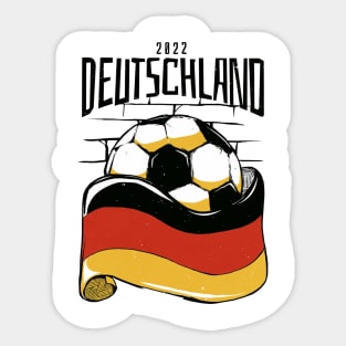 Deutschland Germany soccer Sticker